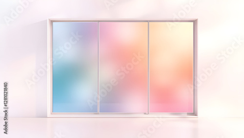 Pink and Purple Heart Vector Background for Love and transculent Design