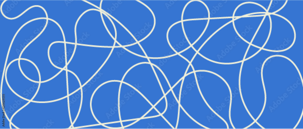 fBanner, fun doodle lines seamless template, creative abstract squiggle drawing background for kids or trendy design with basic shapes, simple kids wallpaper pattern. fBanner, fun doodle lines seamless template, creative abstract squiggle drawing background for kids or trendy design with basic shapes, simple kids wallpaper pattern.