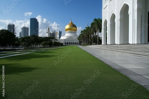 The Taman Mahkota Jubli Emas can be found in Bandar Seri Begawan, Brunei photo