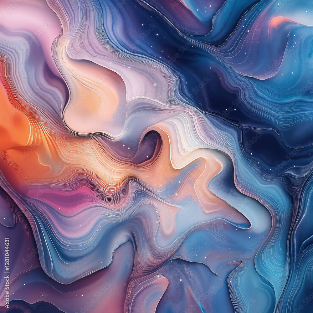 a colorful abstract background with wavy lines and swirls a colorful abstract background with wavy lines and swirls