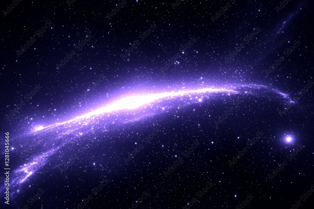 Depiction of a cosmic space background featuring a supernova nebula and stars, radiating an air of mysterious universe Depiction of a cosmic space background featuring a supernova nebula and stars, radiating an air of mysterious universe
