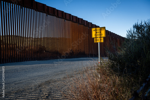 US southern border fence
