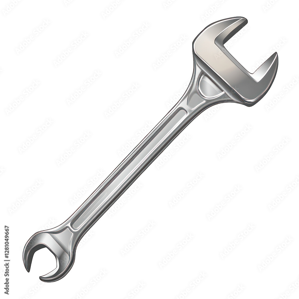 Adjustable wrench isolated on transparent background Adjustable wrench isolated on transparent background