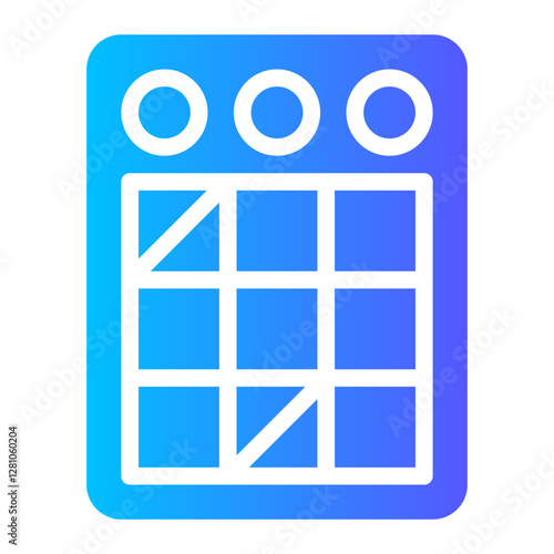 bingo gradient icon