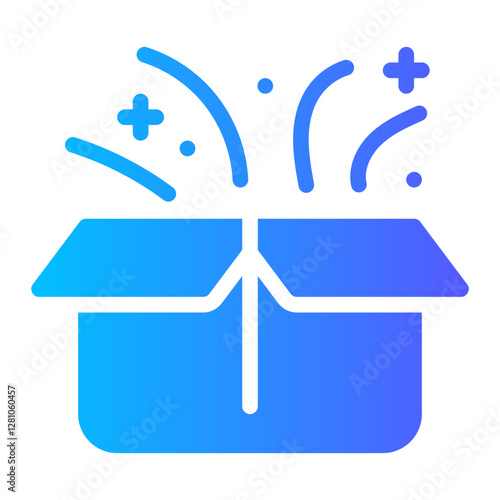 surprise gradient icon
