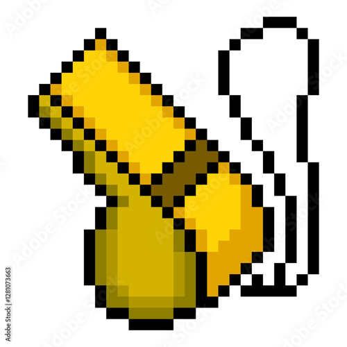 Whistle in pixel art style