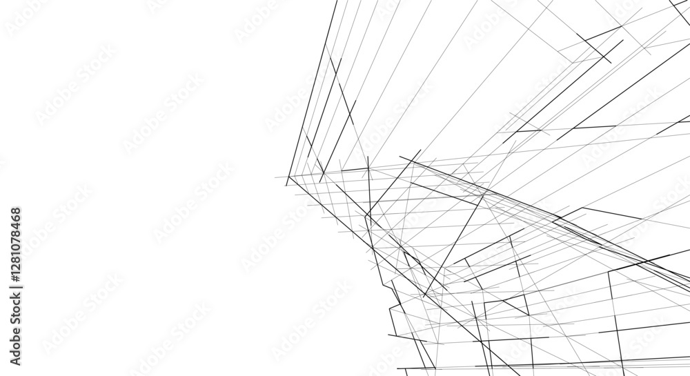 abstract architectural background vector 3d design abstract architectural background vector 3d design