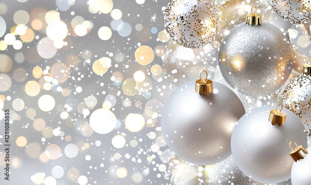 Christmas lights bokeh Christmas lights bokeh