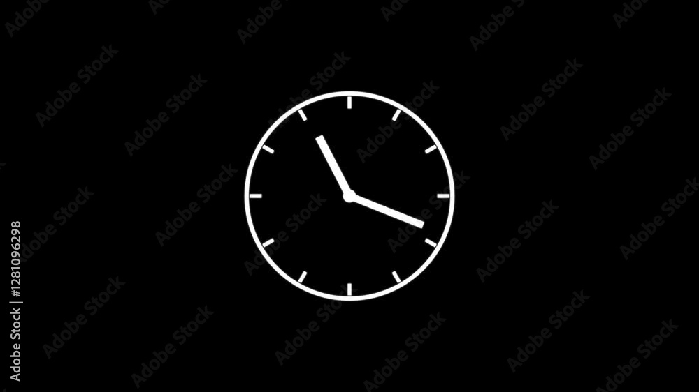 Abstract new analog clock icon animation.clock icon, alarm border icon, first spend , Alarm clock. Abstract spinning clock icon animation, 4k video. Abstract new analog clock icon animation.clock icon, alarm border icon, first spend , Alarm clock. Abstract spinning clock icon animation, 4k video.