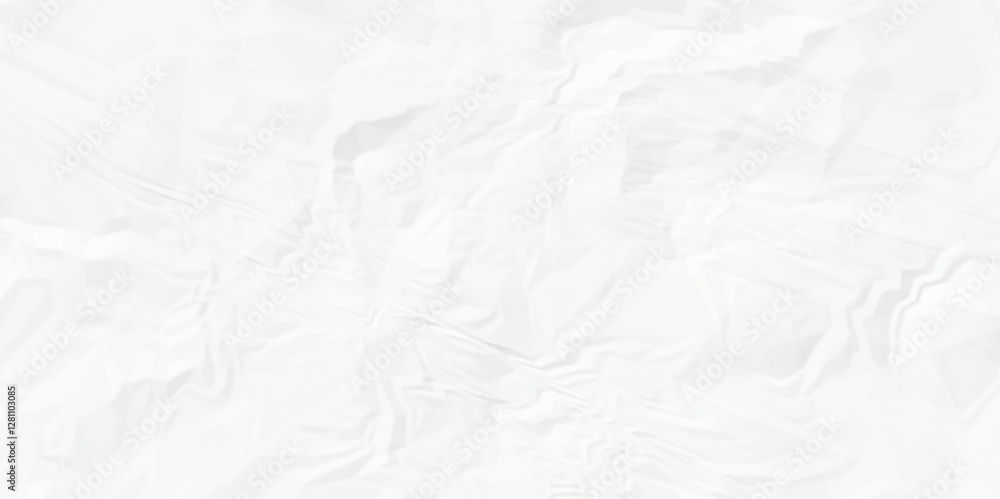 Crumpled paper Blank white crumpled and creased paper poster. Crumpled paper Blank white crumpled and creased paper poster.