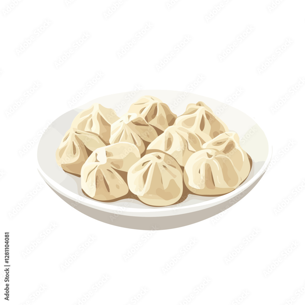 Flat vector manti, minimalist design, isolated on a white background.
Flat vector manti, minimalist design, isolated on a white background.
