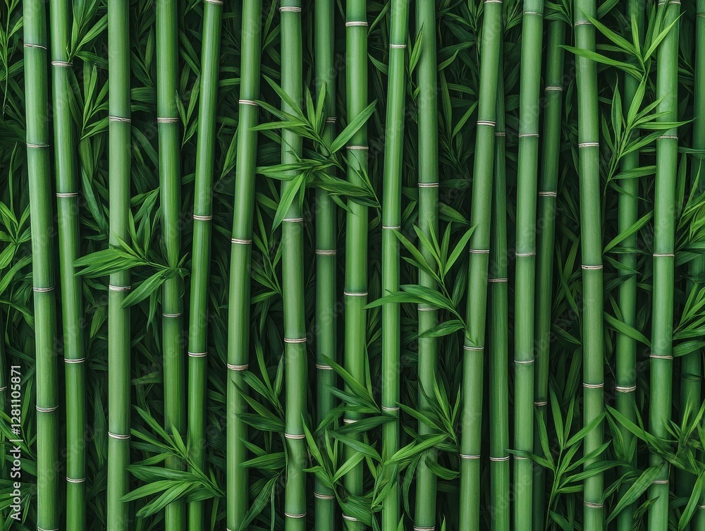 Vibrant green bamboo stalks showcasing nature's beauty and strength, perfect for environmental and wellness themes. Vibrant green bamboo stalks showcasing nature's beauty and strength, perfect for environmental and wellness themes.