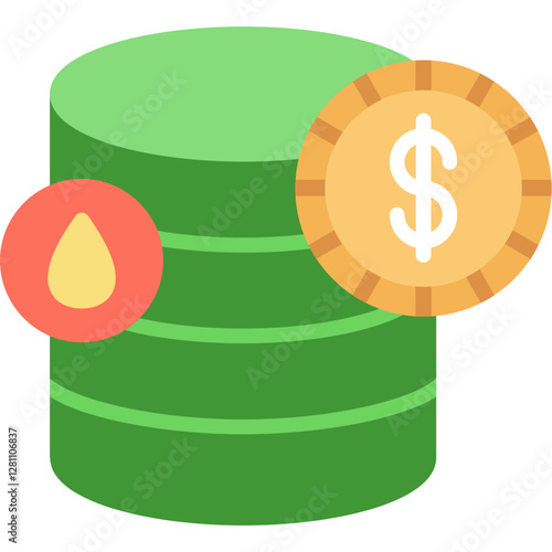 Oil Barrel Icon