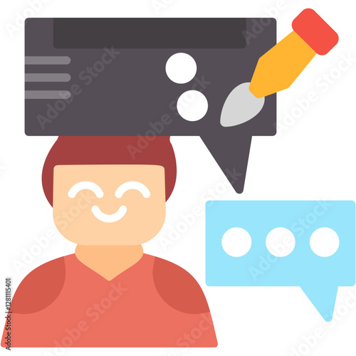 College Professor Icon