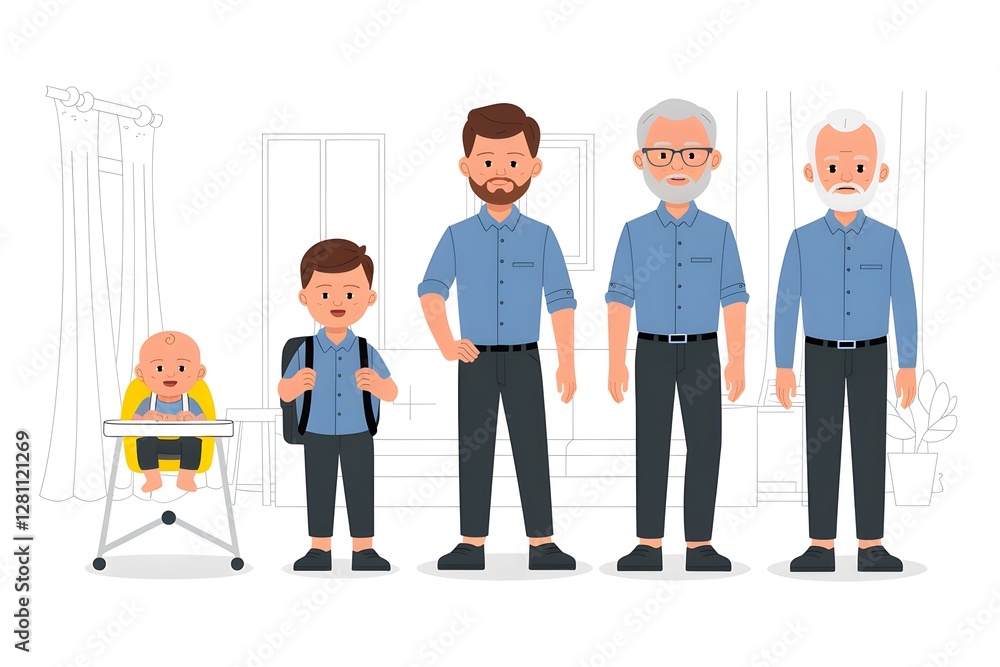 Obraz premium group of workers
