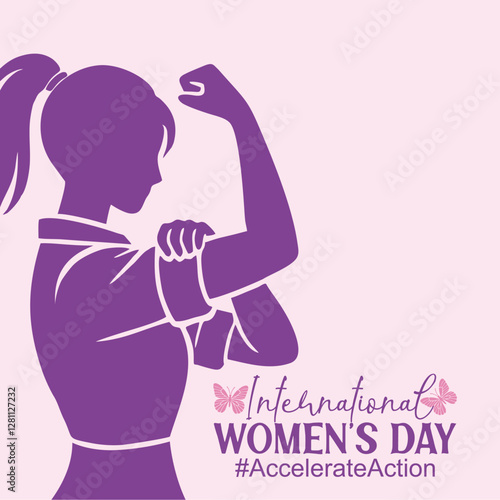 International Womens Day 2025 campaign theme #AccelerateAction For International Women's Day 2025 and Collectively, we can Accelerate Action for gender equality on March 8 2025