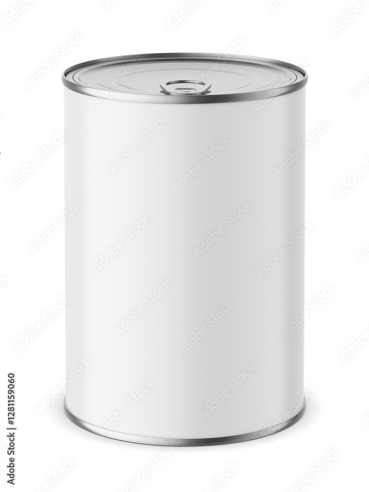 Tin can mockup Tin can mockup