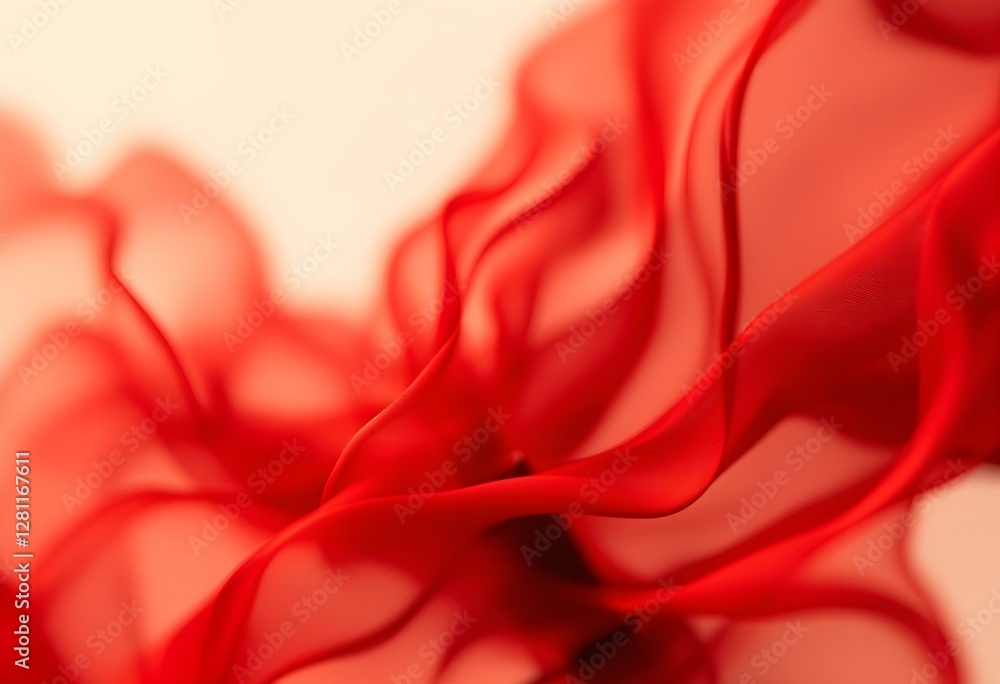 Obraz premium red silk background