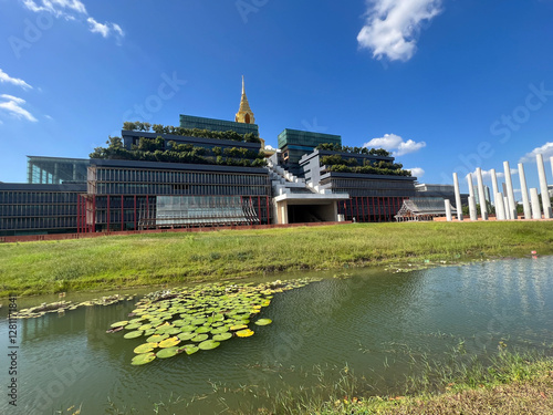 Obraz na płótnie Thai Parliament in Bangkok w salonie