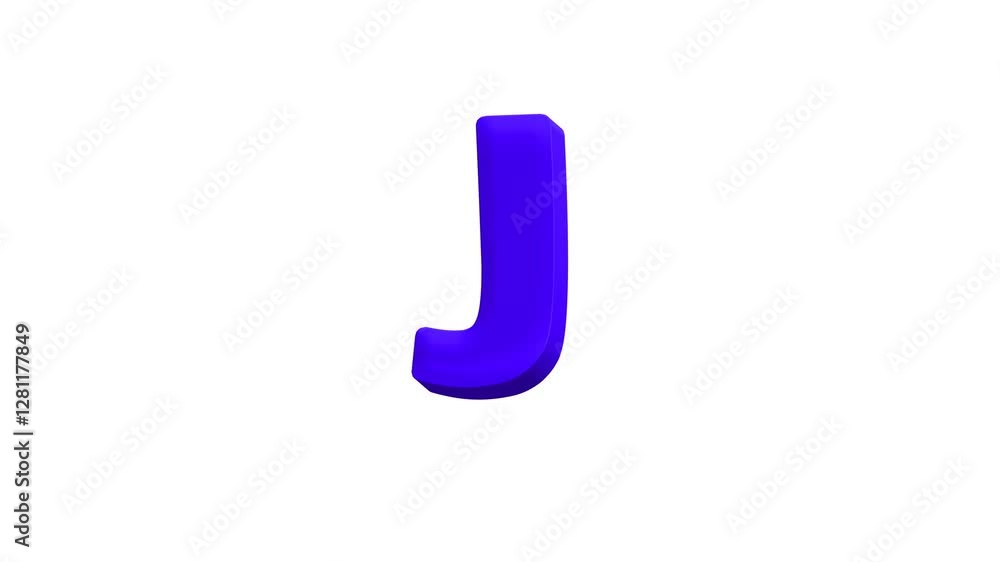 Glossy 3D alphabet. Glossy 3D alphabet.