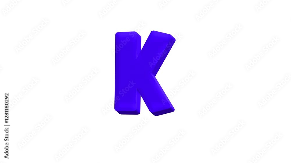Glossy 3D alphabet. Glossy 3D alphabet.