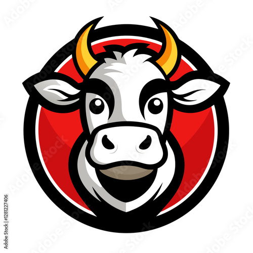 funny cow cartoon