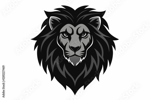 lion head vector illustration