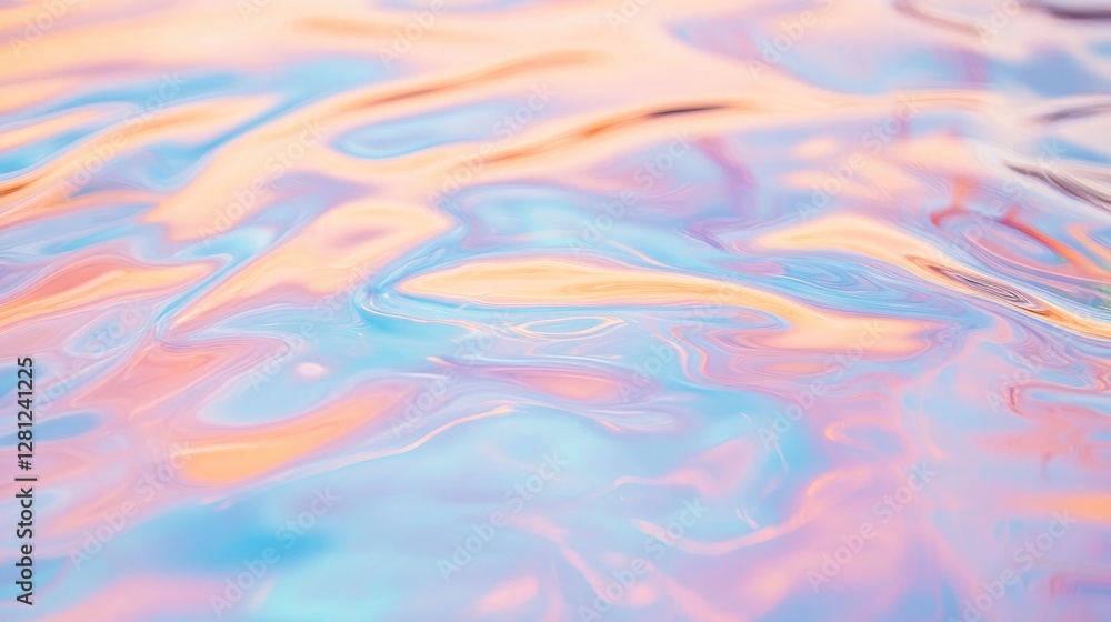mesmerizing close-up of swirling iridescent oil on water reflecting unexpected colors mesmerizing close-up of swirling iridescent oil on water reflecting unexpected colors