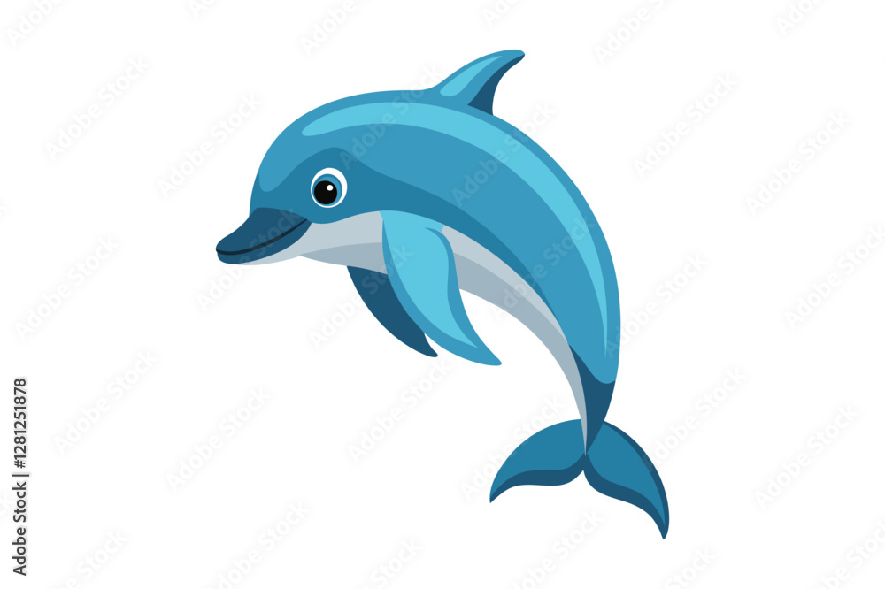 Beautiful dolphins Vector illustration Design Beautiful dolphins Vector illustration Design