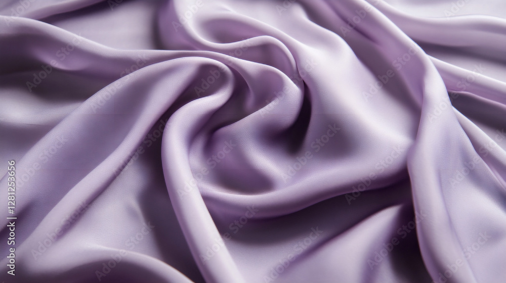 Obraz premium 紫のシルク生地