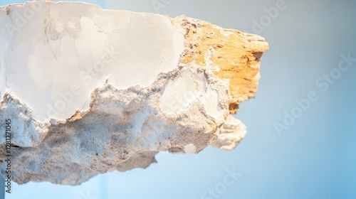 Wallpaper Mural close-up photo of intriguing art piece at exhibition showcasing textures and colors in focus Torontodigital.ca