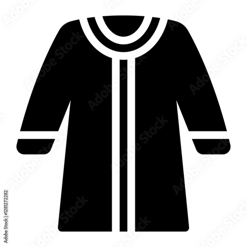 abaya glyph icon