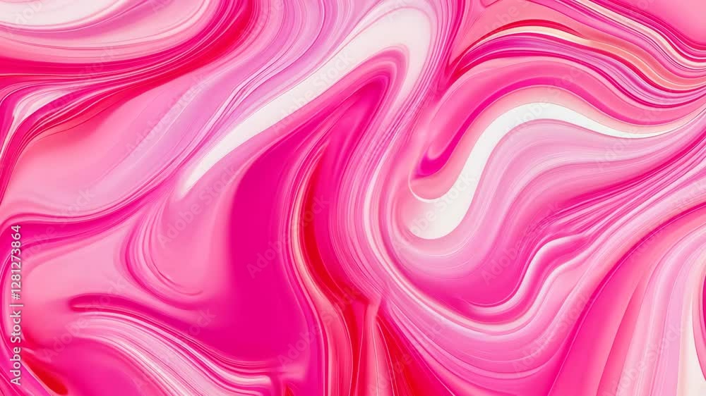 Abstract Pink Oil Wavy Background Video Abstract Pink Oil Wavy Background Video