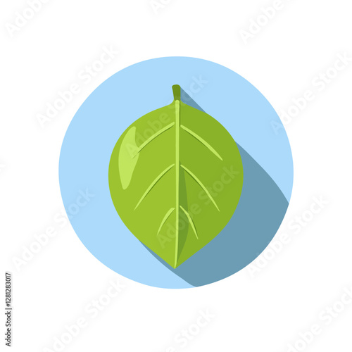 2D flat vector illustration Hoya icon isolated on a white background.

