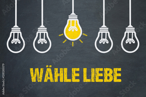 wähle Liebe	 photo