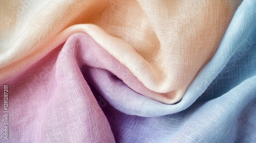 Pastel Ombre Fabric Texture