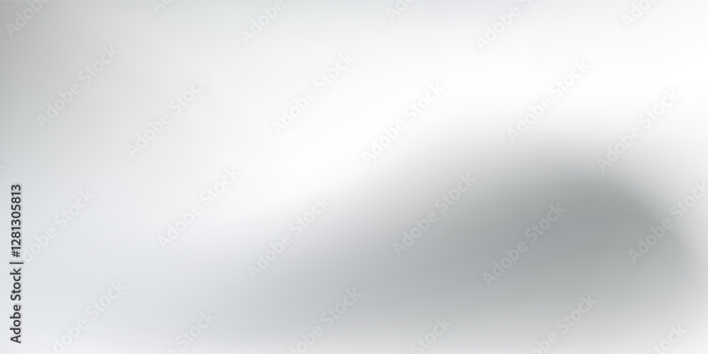 Silver foil background with metal mirror texture. Chrome gradient surface with light background Silver foil background with metal mirror texture. Chrome gradient surface with light background