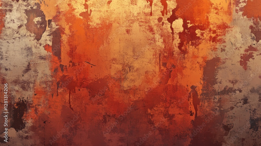 Abstract orange and brown textured background. Abstract orange and brown textured background.