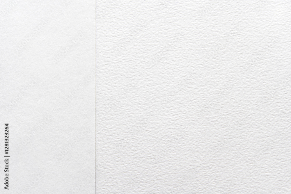 Fototapeta premium Textured white paper background with subtle patterns for creative design projects.