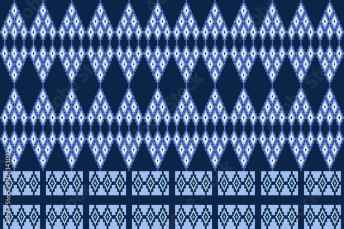 Vintage cross stitch traditional ethnic pattern.floral pixel art embroidery. Elegance background abstract Aztec beautiful seamless pattern for fabric,cloth,dress,carpet,curtain,sarong,batik