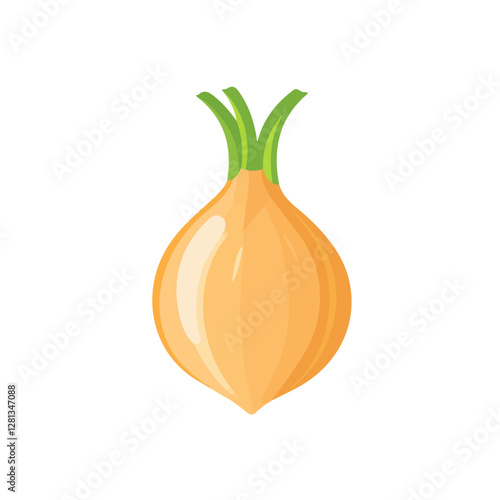 2D flat vector illustration Savory icon isolated on a white background.

