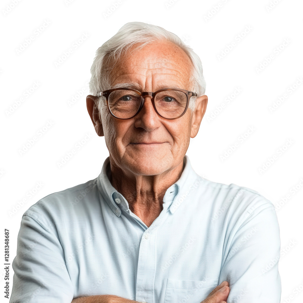 Portrait of an elderly man Portrait of an elderly man