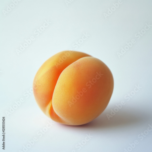 Wallpaper Mural Isolated brown chicken egg on white, a fresh, healthy protein source Torontodigital.ca