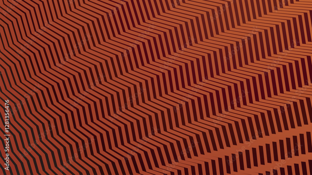 Red orange zig zag stripes lines abstract background for backdrop or presentation Red orange zig zag stripes lines abstract background for backdrop or presentation