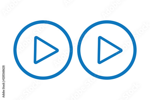 Free Download Play icon set - GFXLoad