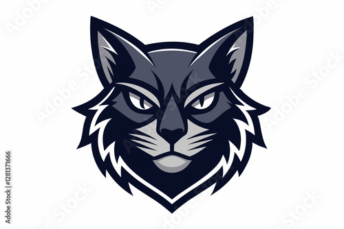 wolf head mascot logo