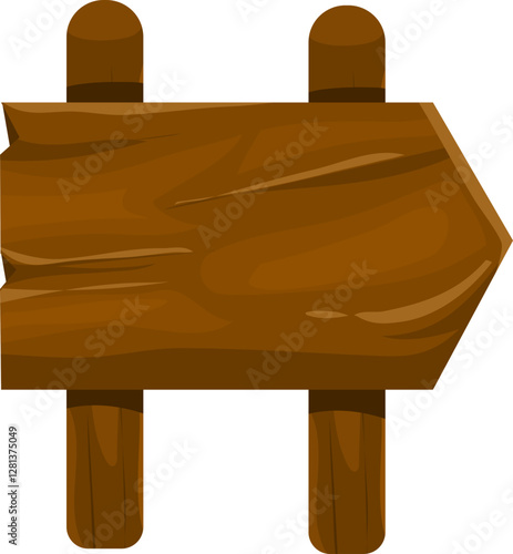 wooden sign board