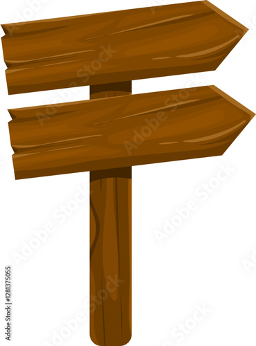 wooden sign board