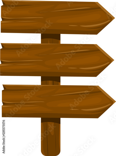 wooden sign board