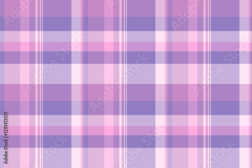 Elegant background tartan seamless, pride pattern fabric plaid. Service vector check texture textile in light and violet colors.